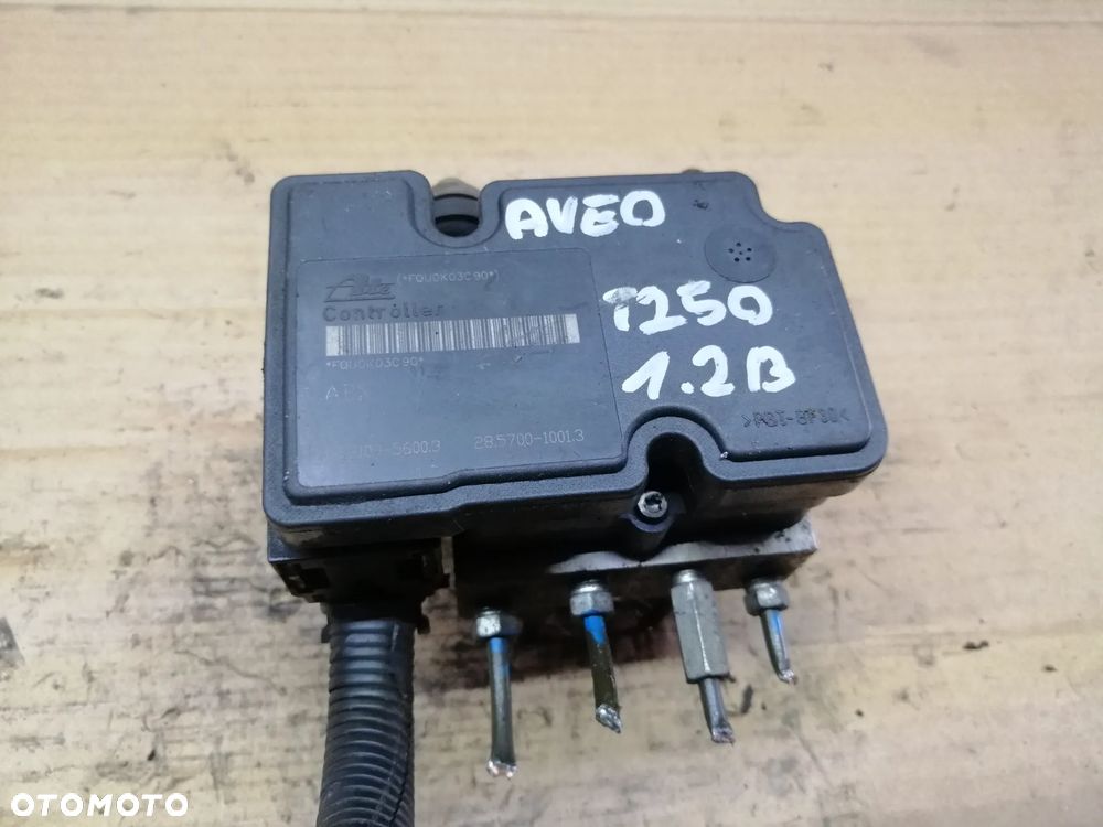 Chevrolet Aveo T250 pompa hamulcowa 96964985SJ plus wtyczka z wiązką - 5