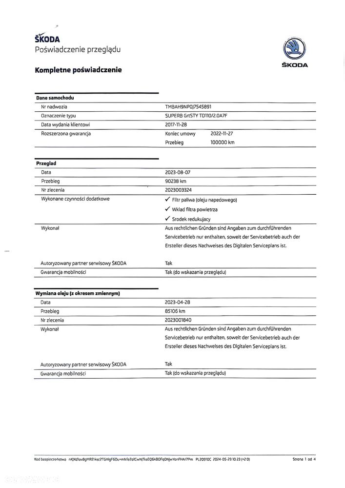 Skoda Superb 2.0 TDI Style DSG7 - 33