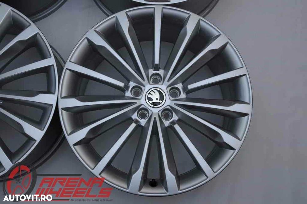 Jante Noi 19 inch Originale Skoda Superb Karoq Kodiaq Enyaq Elroq R19 - 4