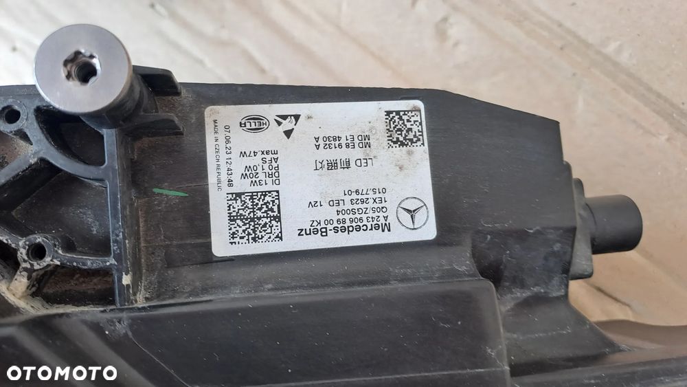 MERCEDES EQA EQB W243 FULL LED LEWA PRAWA LAMPA A2439068900 A2439069000 - 10