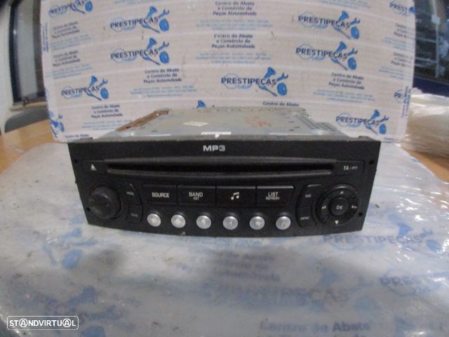 Radios 96646223XT02 CITROEN C4 PICASSO 1 2009 1.6HDI 110CV 5P CINZA AZULADO ORIGINAL RD4N1M02 - 1