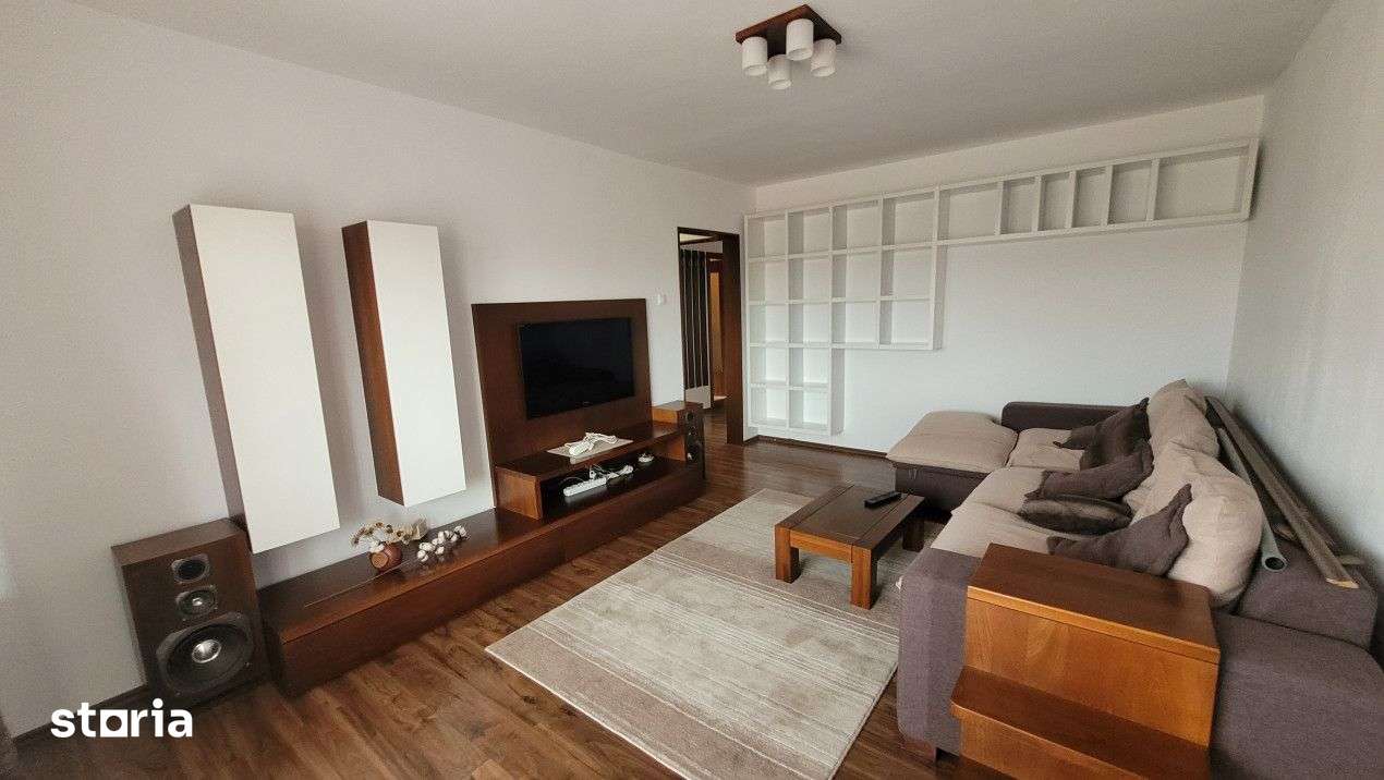Apartament de 2 camere decomandate, 61 mp, balcon, zona Intre Lacuri — fotografia 1
