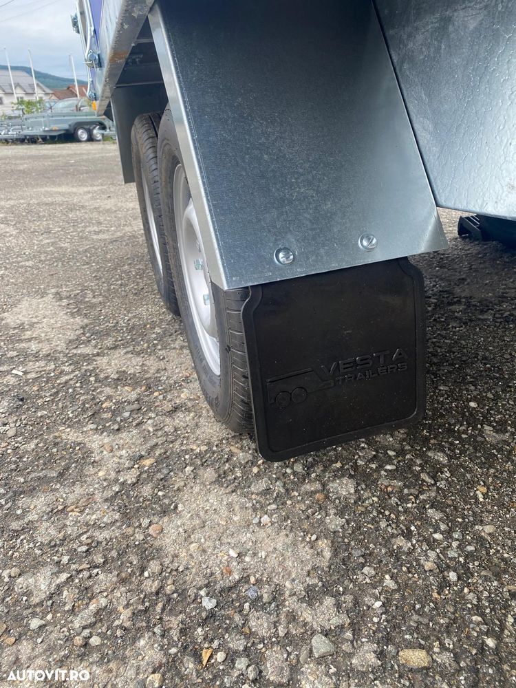 Vesta Remorca auto cu doua axe , 750 kg ,300/150/37cm - 5