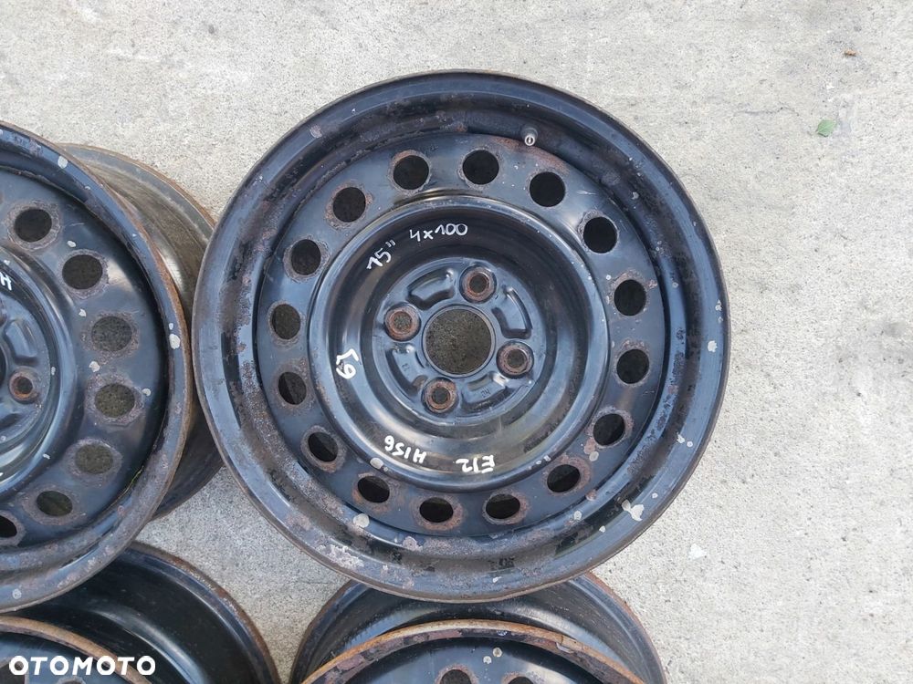 Toyota Corolla E12 felga stalowa 15 4x100 6J - 2
