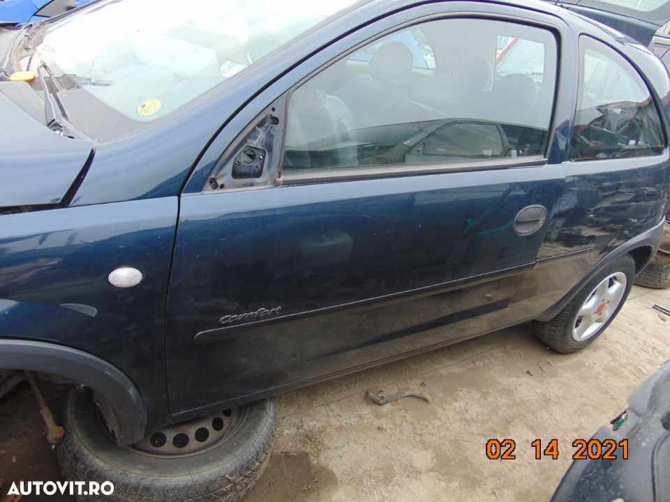 Usa Opel Corsa c usi stanga dreapta model 3 usi dezmembrez Corsa c 1.0 - 1