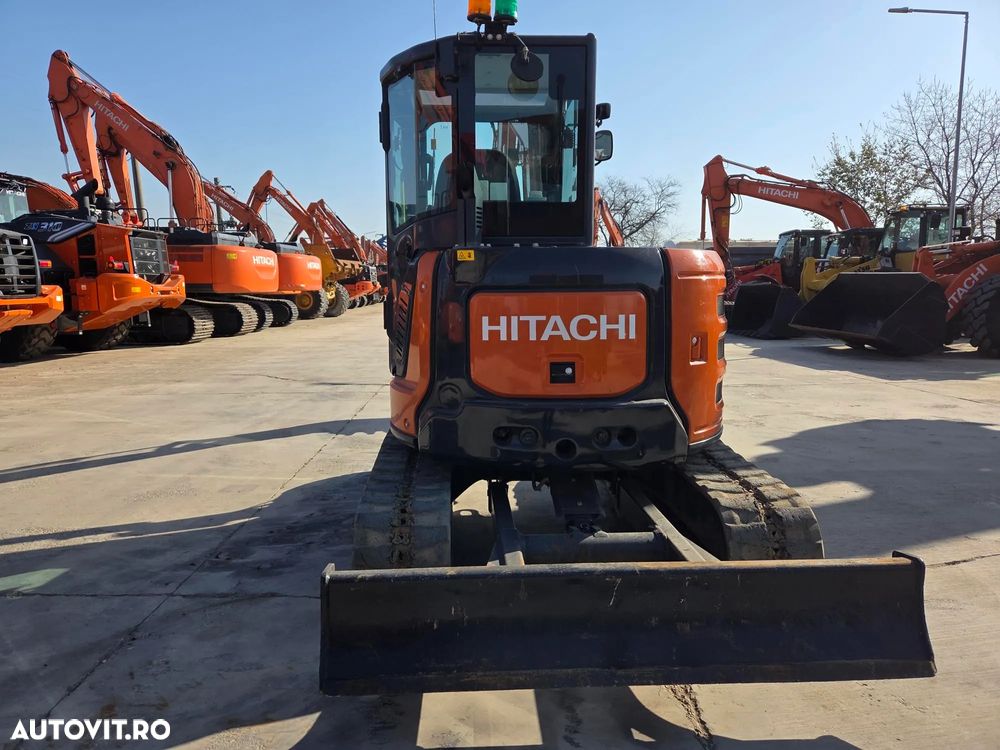 Hitachi 5,1tone, 2023/12, 2.229h, ZX48U-6, Adanc sapare 4m, CUPLA RAPIDA HIDRAULICA+3 CUPE, LAMA NIVELARE, Aer conditionat, inst picon pe brate, latime 2m, incarcarca 8x4, Antifurt, posibil leasing 4 ani, PROMOTIE 37900 EUR+Tva - 2