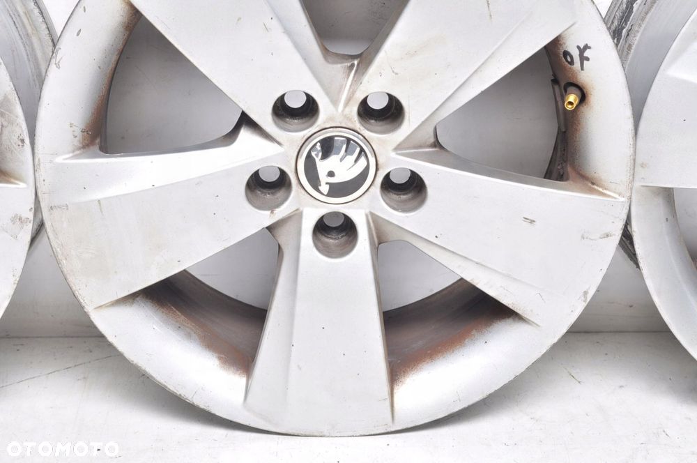 SKODA FABIA RAPID FELGI ALUMINIOWE R15" 6J 5X100 ET 38 6V0601025A - 4