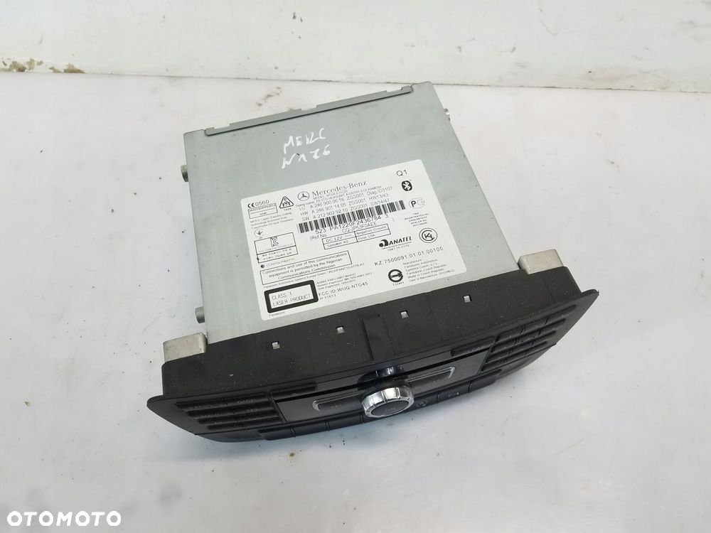 radio cd nawigacja mercedes-benz a-klasa w176 a2469000616 - 3