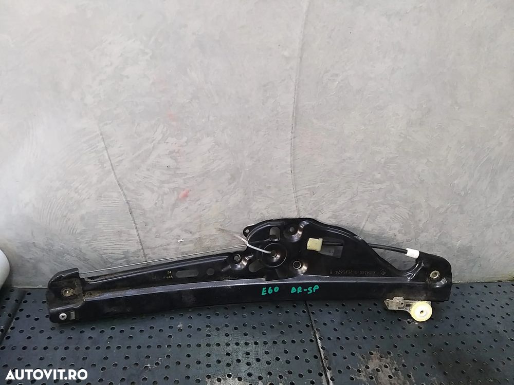 Macara geam electric dreapta spate bmw seria 5 e60 7034388 7075674e - 1