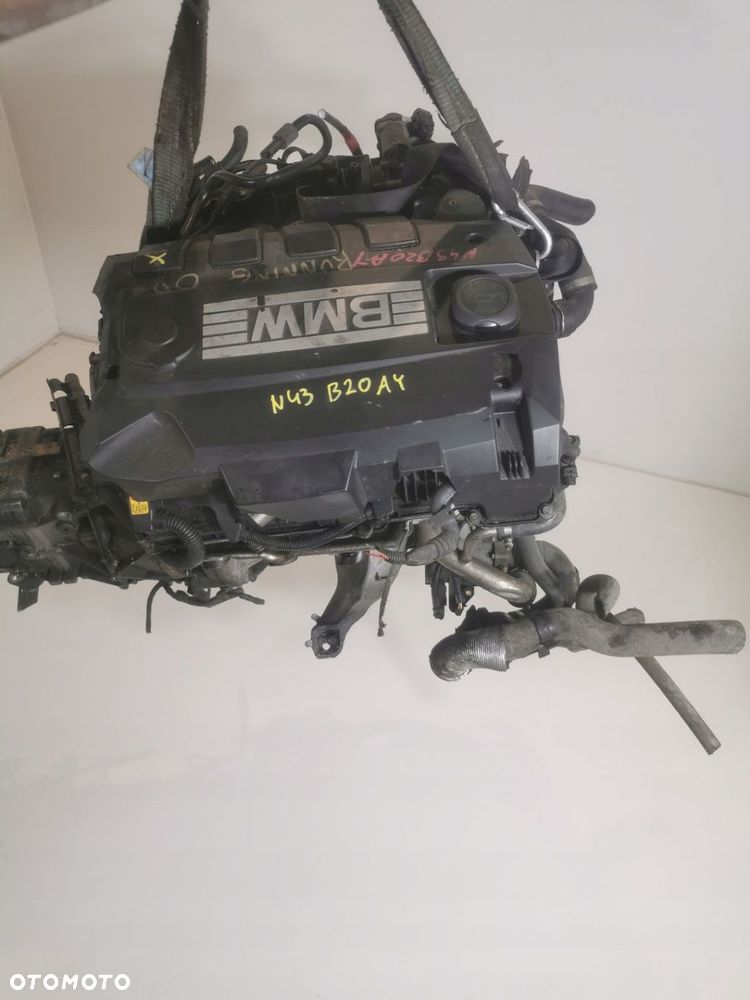 SILNIK KOMPLETNY BMW 3 E90 E91 BMW 1 E87 BMW 5 E60 520 320 120 2.0i N43B20A - 1
