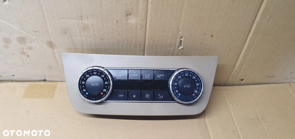 Panel nawiewu klimatyzacji klimatronic Mercedes GL X166 W166 A1669006209 - 8