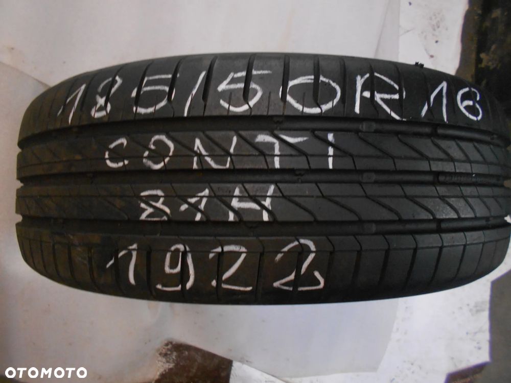 OPONA POJEDYNKA 185/50R16 CONTINENTAL ULTRA CONTACT DOT 1922 7MM - 1