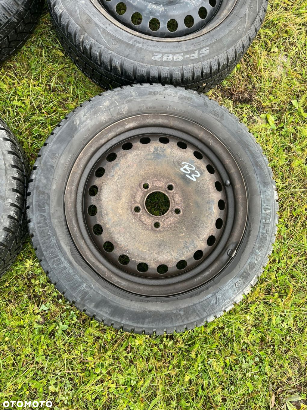 Felgi stalowe Ford 16" Opony zimowe Komplet 4 sztuki - 4