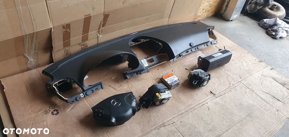 Konsola AIRBAG pasy poduszki sensor Mercedes E-Klasa W211 - 4