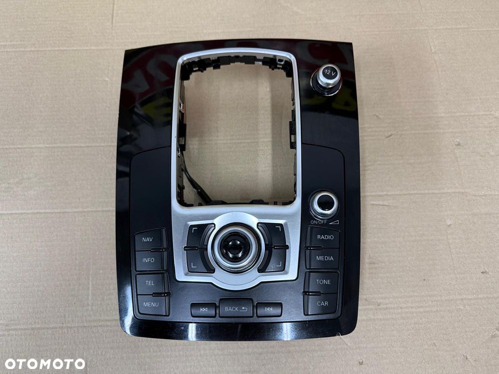 AUDI Q7 LIFT 4L 10-15 PANEL STEROWANIA MMI PREH 4L0919614B PIANO BLACK - 1