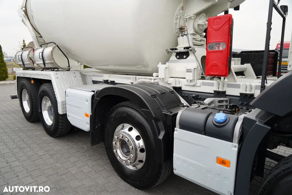 Volvo VOLVO FMX 460 / 8x4 / 9m3 BETONIERĂ / SCHWING STETTER / 9 M3 / I-SHIFT / JANTE DIN ALIAJ / EURO 6 - ANUL DE PRODUCȚIE: 2022 DATA ÎNMATRICULĂRII: 17.01.2022 VIN: YV2XTYOG1NB364494 KILOMETRAJ: 118.000 KM - EURO 6 AER CONDIȚIONAT CUTIE DE VITEZE ȘI SCHI - 15