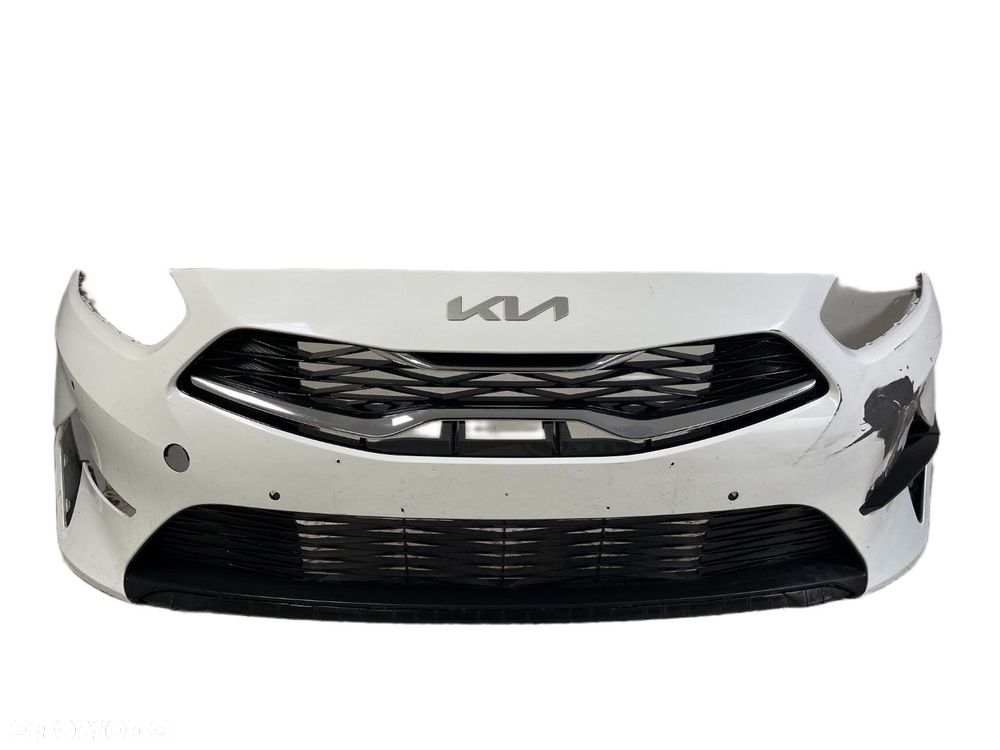 ZDERZAK PRZEDNI PRZÓD KIA CEED III 3 LIFT 21-25 4XPDC GRILL KRATKA 86511J7DA0 - 1