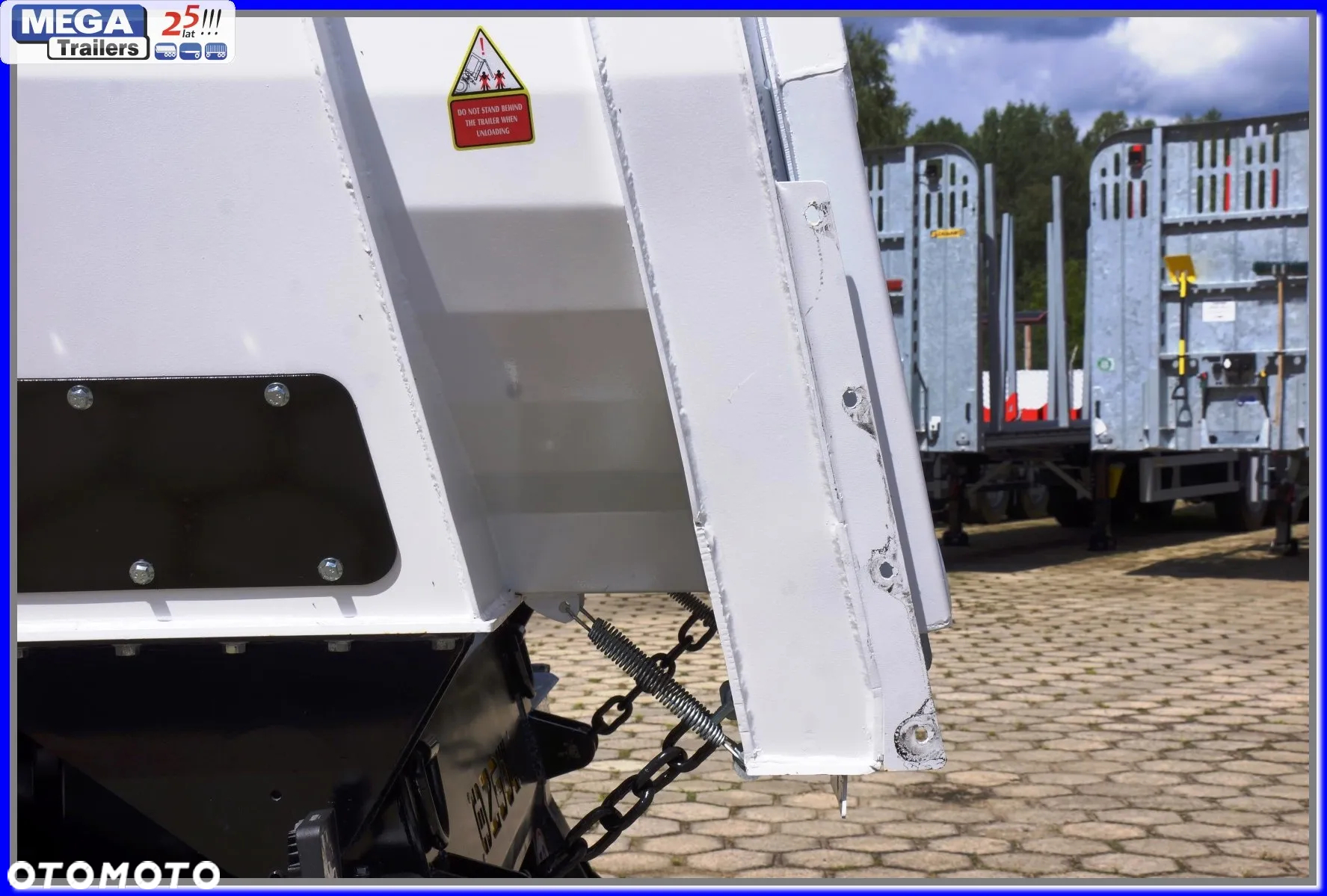 Mega 33 m³ naczepa rynna HB 450 KAMIEŃ / ŻWIR !!! - 28