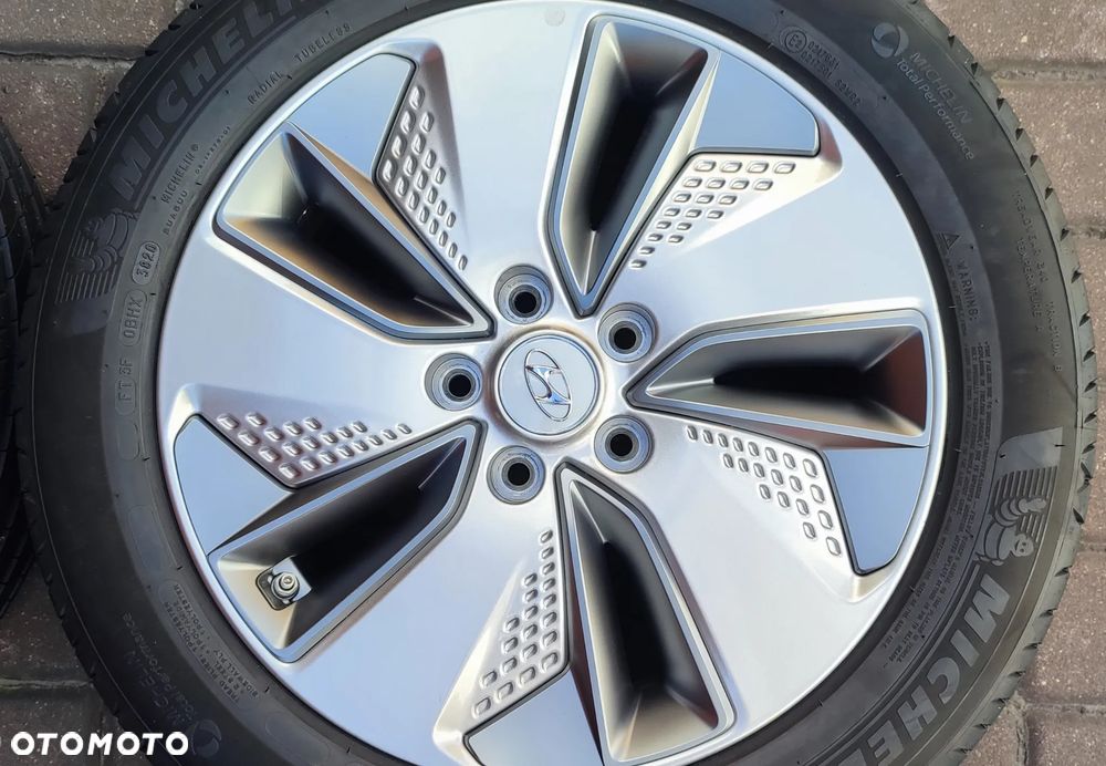 Koła Felgi Aluminiowe Oryg. Hyundai Kona 17 Cali 5x114,3 7Jx17 Et50 Ø67,1mm Michelin 215/55/17 94V 2020r Czujniki Tpms Demo Idealne !!! Starogard Gdański Wysyłka !!! - 4