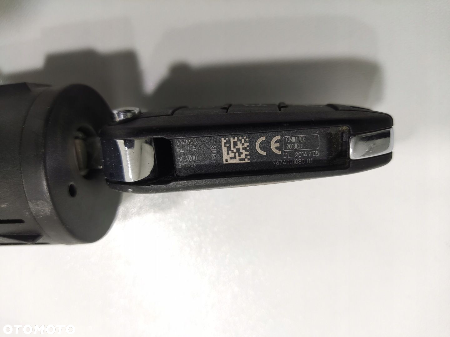 STACYJKA KLUCZYK PILOT PEUGEOT 208 I 9663123380 9674001080 2012-2019 EUROPA - 6