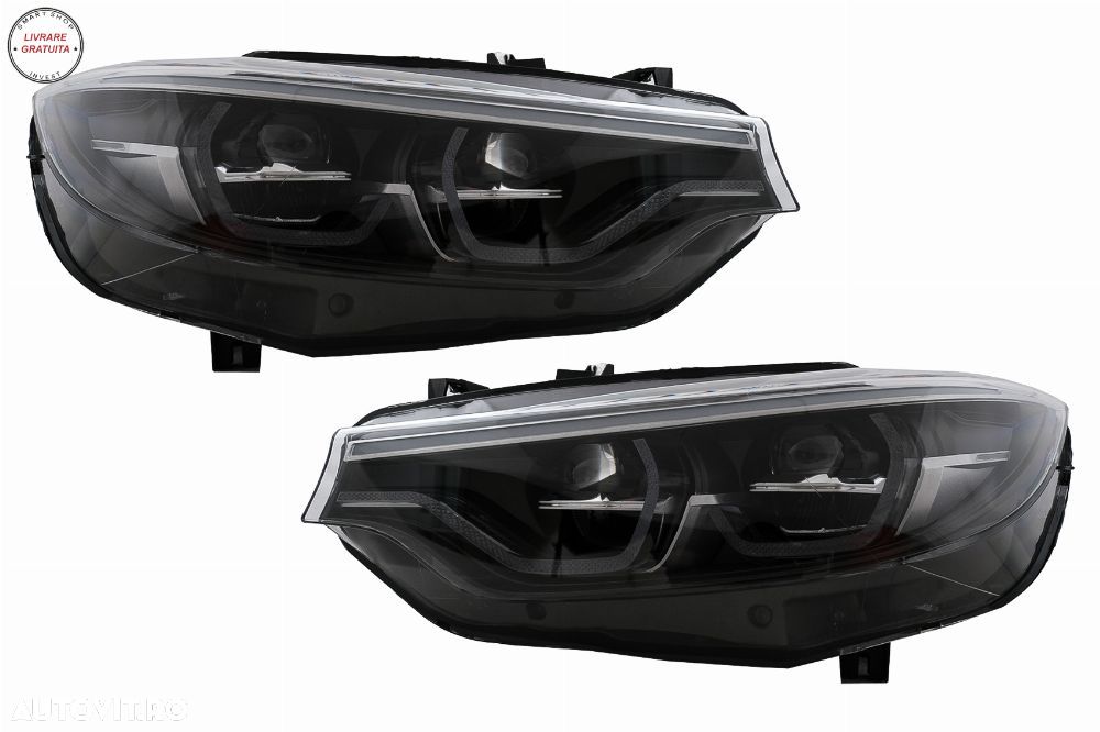 Faruri Full LED BMW 4 Series F32 F33 F36 (2013-2019) Conversie de la HID la LED- livrare gratuita - 1