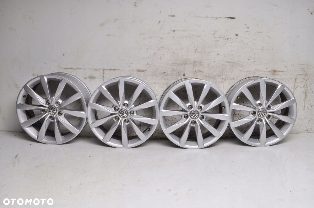 VOLKSWAGEN GOLF VII FELGI ALUMINIOWE R17" 7J 5X112 ET49 5G0601025BF - 1
