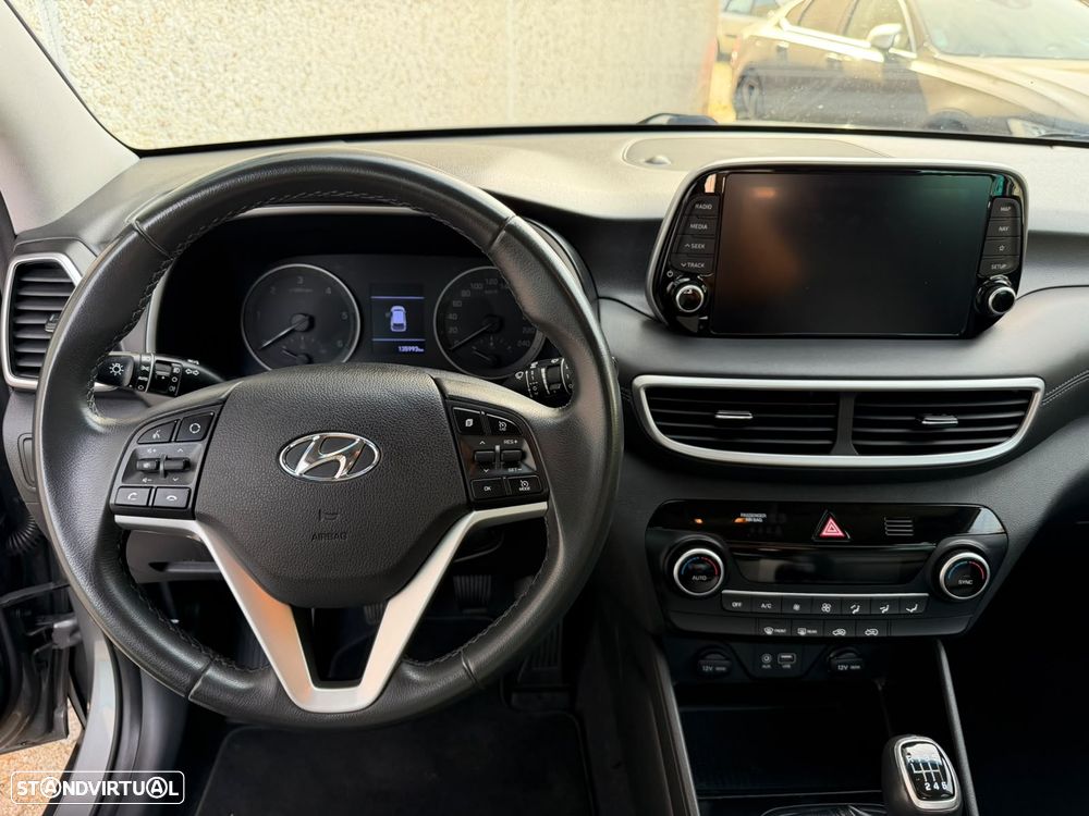 Hyundai Tucson 1.6 CRDi Premium+Pack Pele - 12