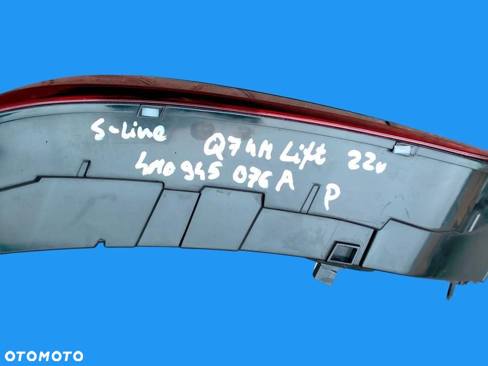 AUDI Q7 SQ7 4M LIFT MATRIX EUROPA LAMPY TYLNE LAMPA TYŁ DYNAMICZNE - 5