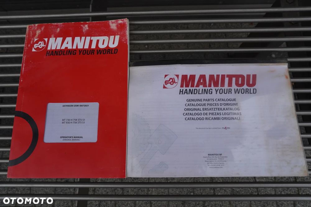 Manitou MT 730 H / Zasięg 7 m / 3 t / wys. 190 cm / 2900 MTH! / Joystick - 30