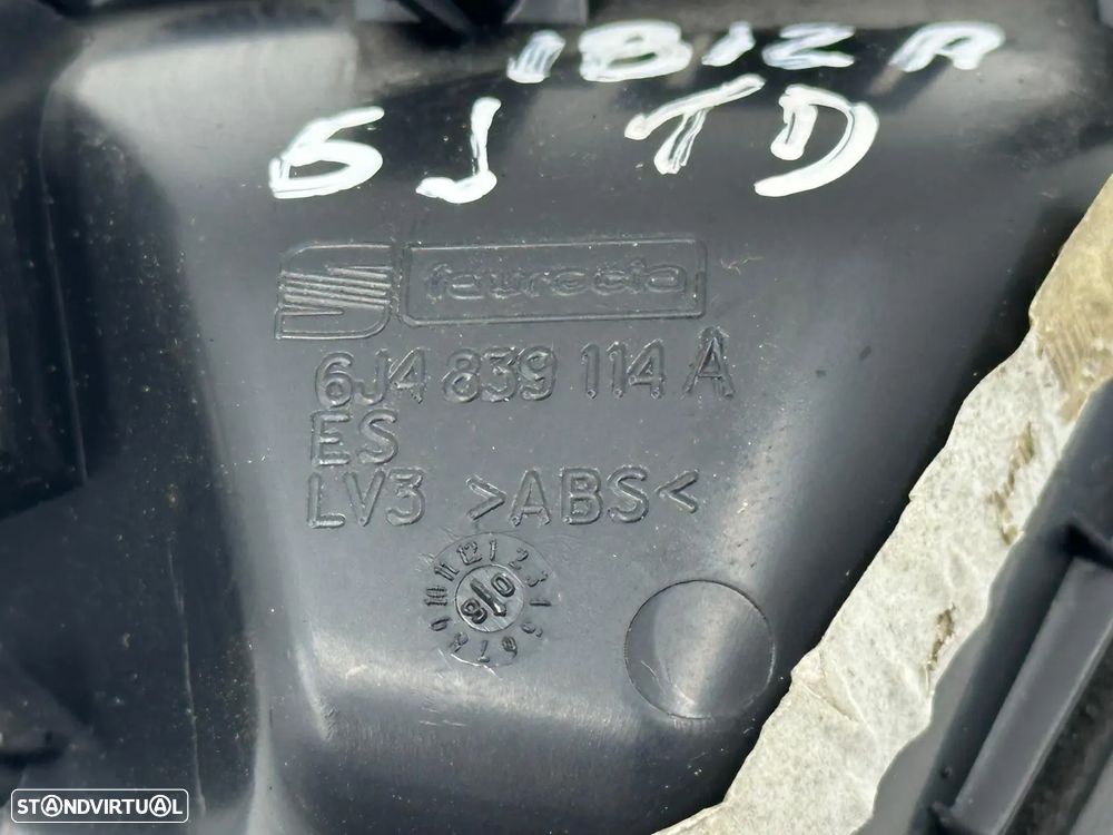 Puxador Interior Frente / Trás Direito / Esquerdo - Seat Ibiza 6J (2009) - 10