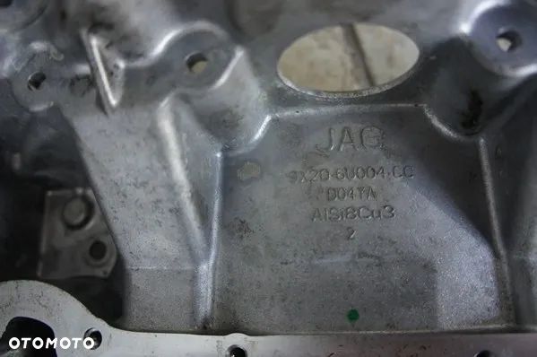 NR 145 Miska olejowa dolna część bloku silnika Jaguar XF Lift 9X2Q-6U004-CC - 5