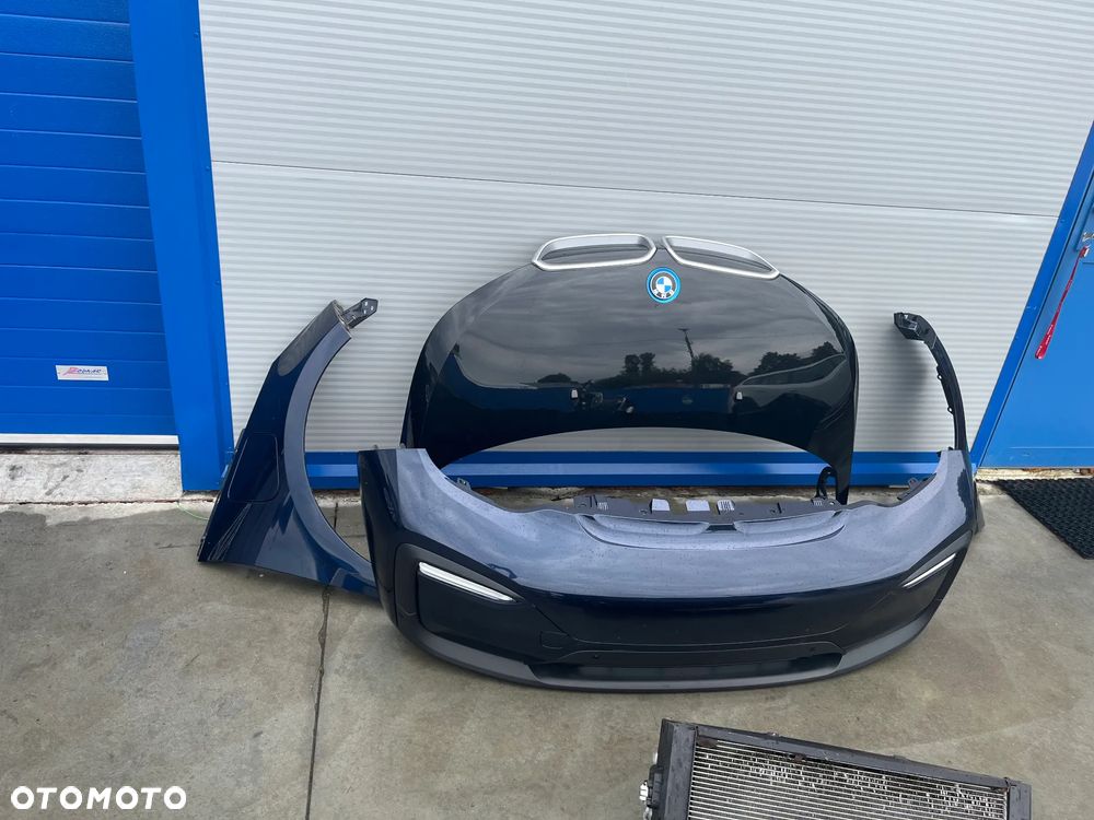 MASKA BŁOTNIK ZDERZAK WZMOCNIENIE CZOŁOWE CHŁODNICA KOMPLET  BMW I3 C1W - 3