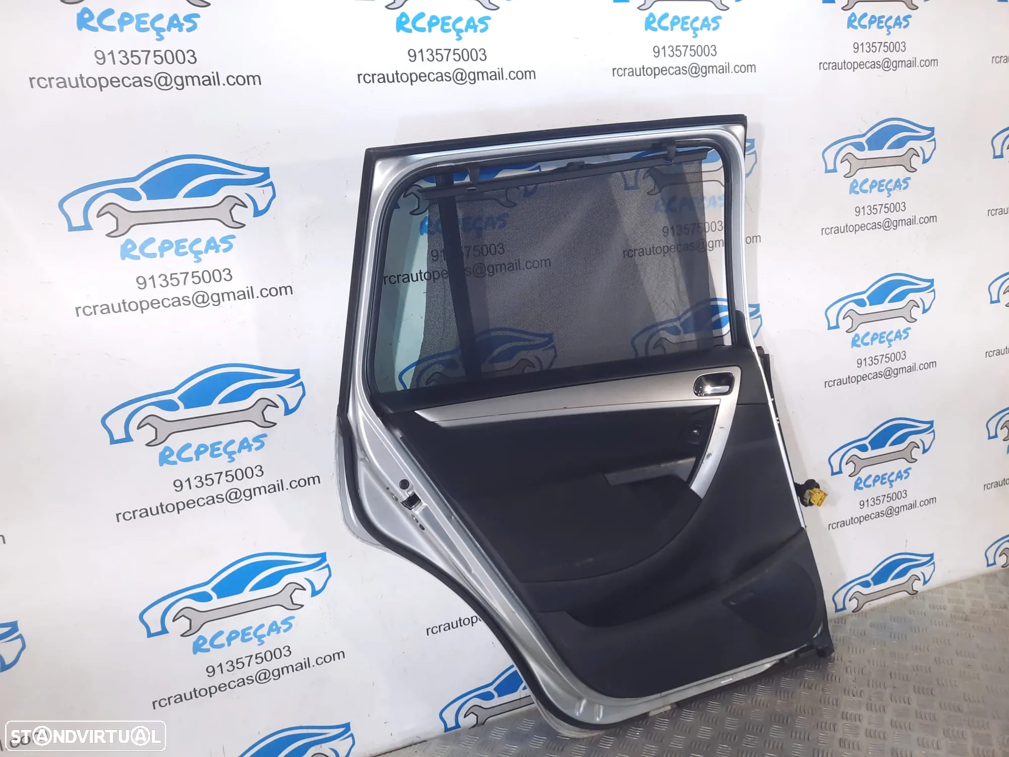 .PORTA TRASEIRA TRÁS ESQUERDA CITROEN C4 GRAND PICASSO FECHO ELEVADOR MOTOR PUXADOR VIDRO - 5