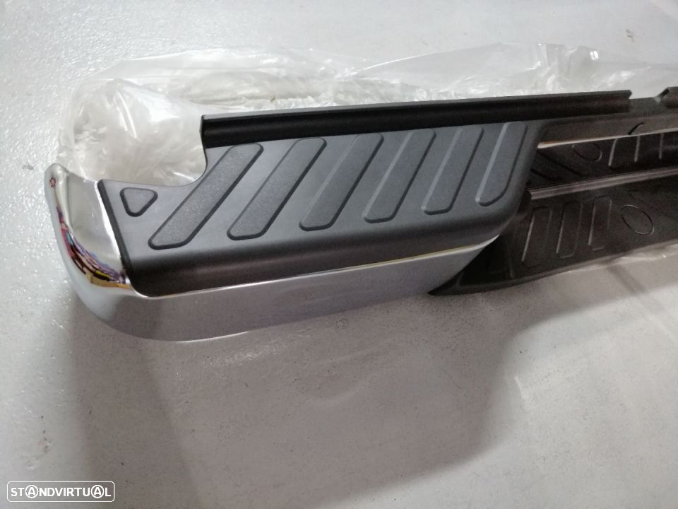 Para-choques trás cromado completo Nissan Navara D40 NOVO - 2