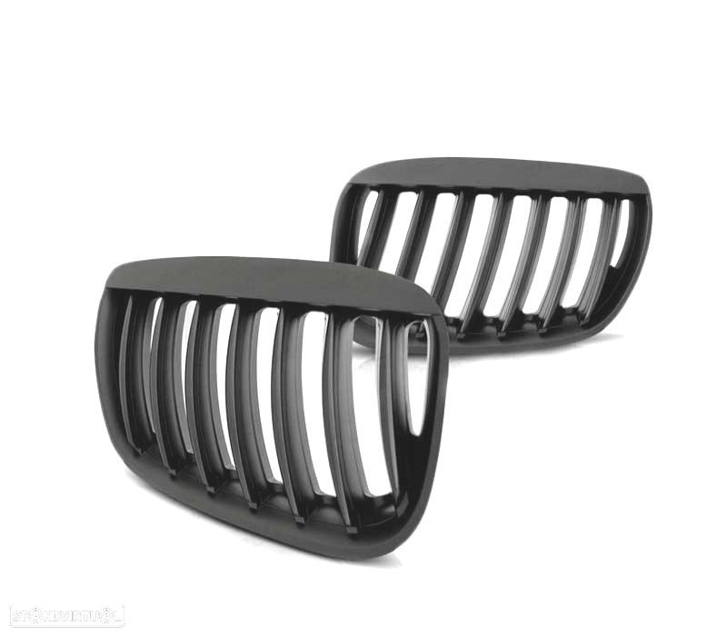 GRELHAS BMW X5 E53 03-07 PRETO MATE - 1