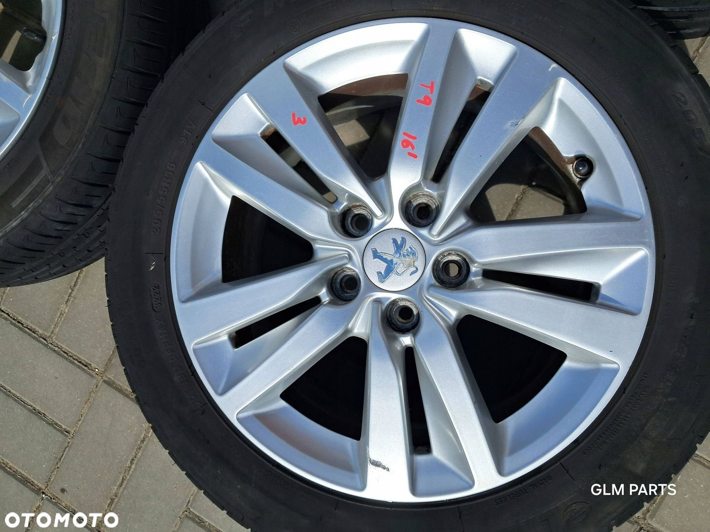 Peugeot 308 II T9 Felgi aluminiowe 16" koła LATO 205/55R16 5x108 - 12