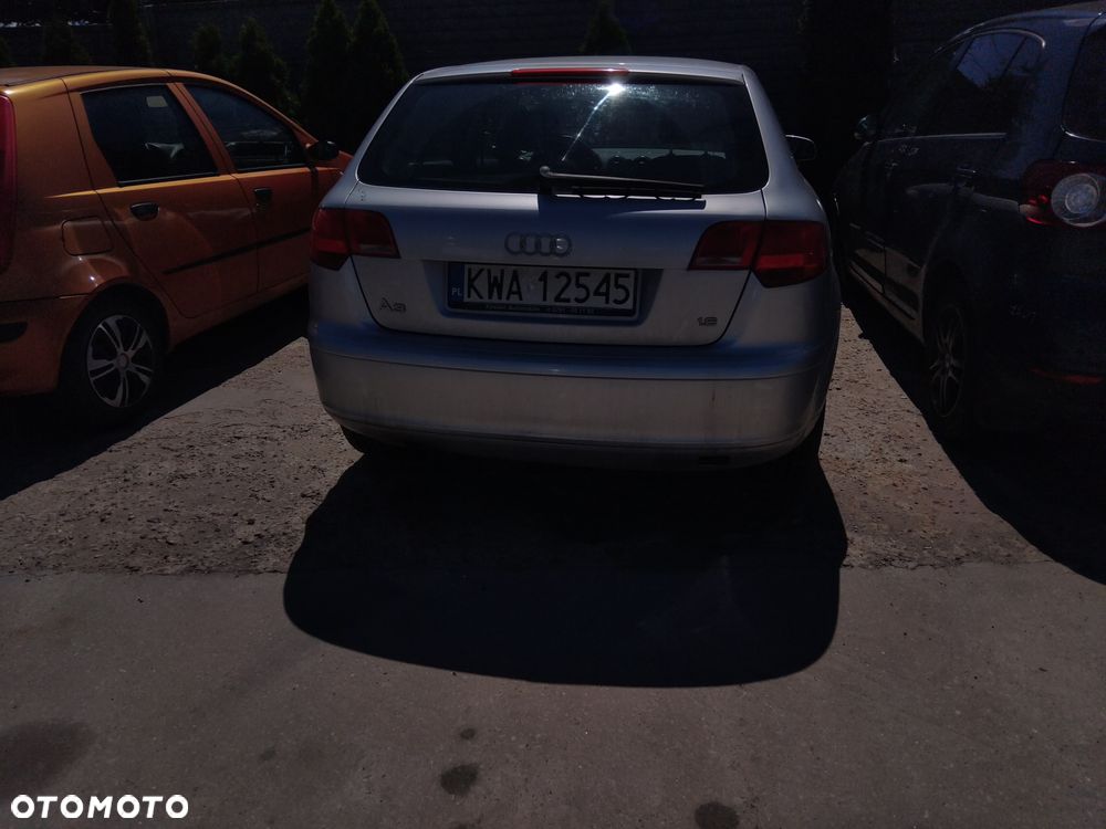 Audi A3 8P Lift 05- z silnikiem 1,6 mpi BSE  I skrzynią JHT lakier kod LY7W - 6