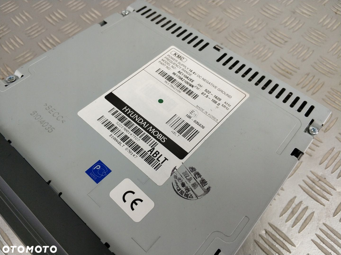 AC110A2EE radio odtwarzacz CD FM KIA CEED II 2 12- - 4