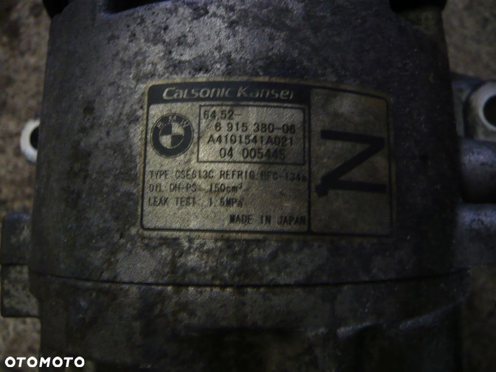 sprężarka kompresor klimatyzacji 6915380-08 bmw e90 e87 e81 - 2