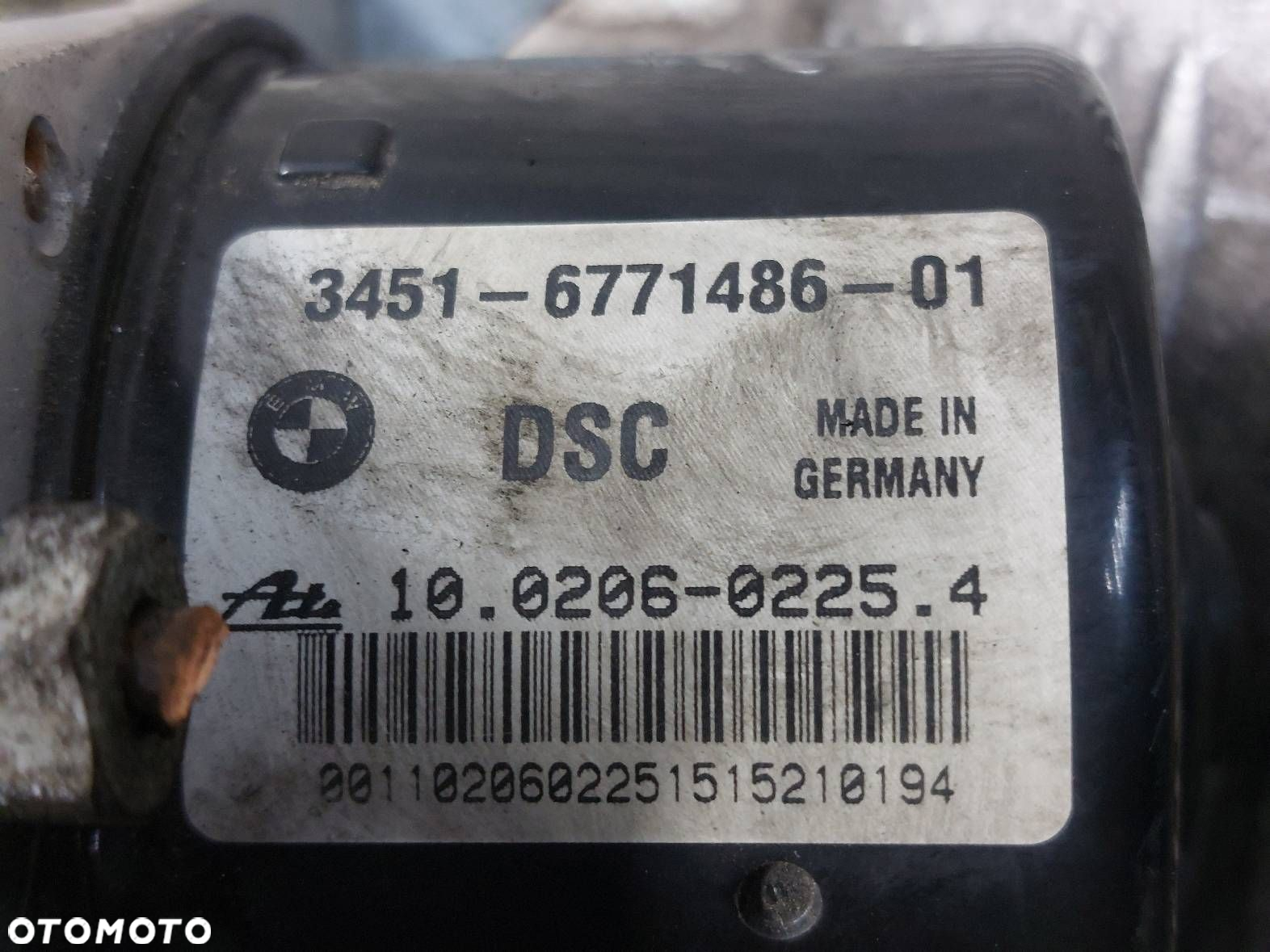 POMPA STEROWNIK ABS BMW E90 E91 6771486 6771487 - 3