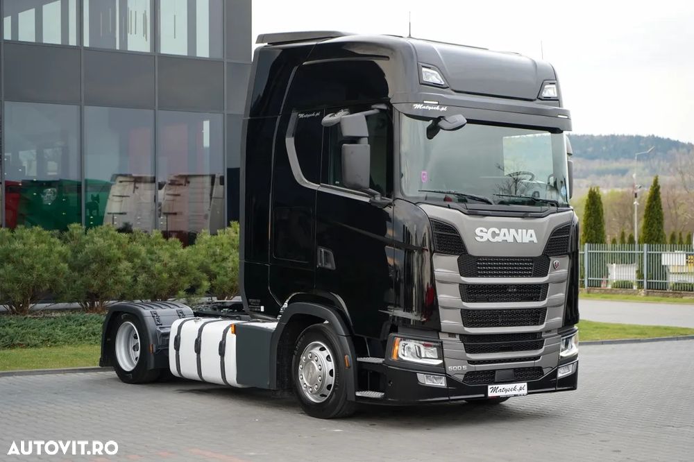 Scania S 500 / RETARDER / PLATĂ JOSĂ / MEGA / REZERVORE DE COMBUSTIBIL 1.400 L / I-PARK COOL / DUPĂ CONTRACT DE SERVICE GOLD / - 2
