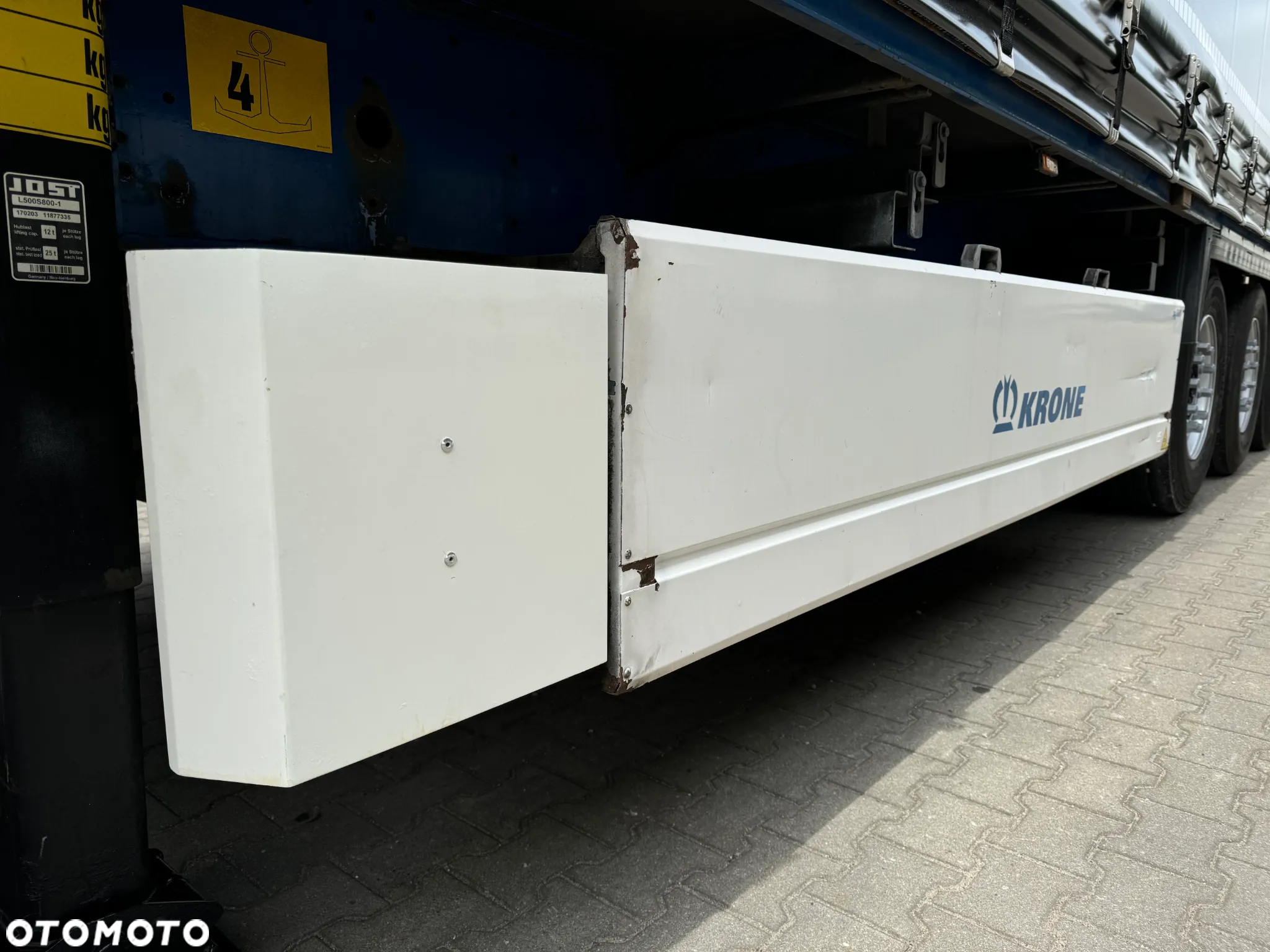 Krone SD Firanka Certyfikat XL, oś podnoszona, kosz na palety - 23