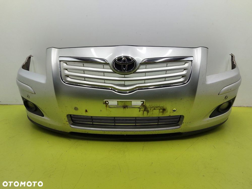 Zderzak przód przedni TOYOTA AVENSIS II T25 2006-2009 LIFT 1C0 SREBRNY - 1