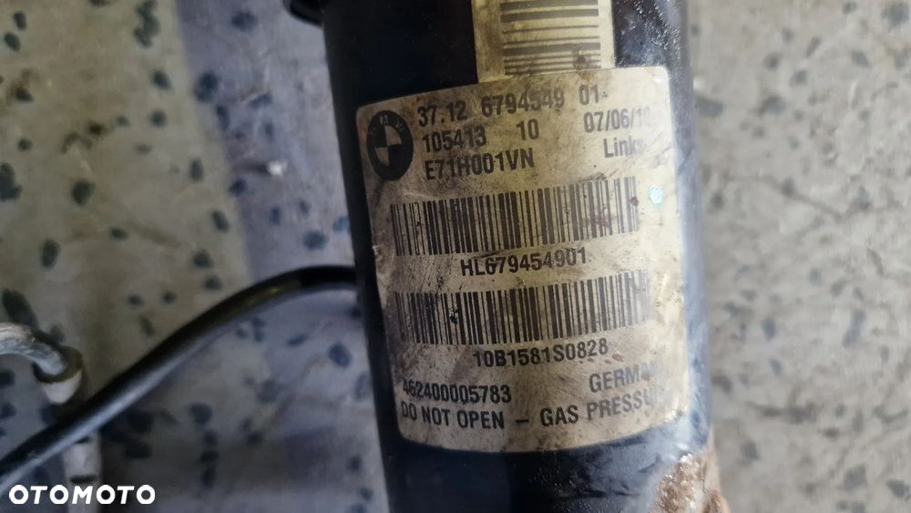 BMW E70 E71 AMORTYZATOR AKTYWNY EDC VCD TYŁ LEWY  6794549 - 2
