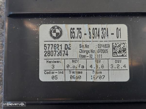 Centralina / Modulo Alarme Bmw 3 Touring (E91) - 6
