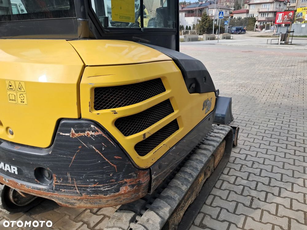 Yanmar SV 26 WAGA 2785kg 2.8t 950mth * 2019 rok * 2 nowe łyżki *skarpówka * lusterka *oświetlenie * długie ramie * szybkozłącze * silnik Yanmar 24KM minikoparka kubota KX30-4 u27 cat 302.7 jcb 8030 jazda szybka/wolna sprawna bez dpf 2,5 t 3 t - 26
