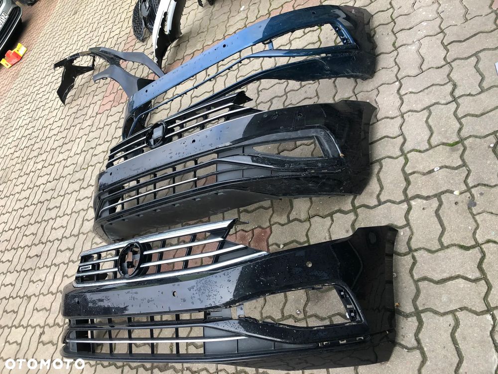 PASSAT B8 LIFT ZDERZAK PRZOD BELKA GRILL - 4