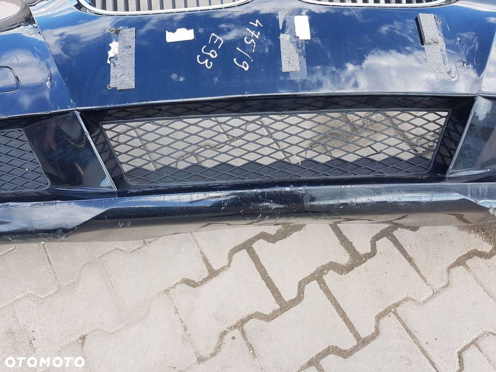 BMW 3 E93 E92 06-09r ZDERZAK PRZEDNI PRZÓD 475 475/9 BLACK SAPPHIRE - 9