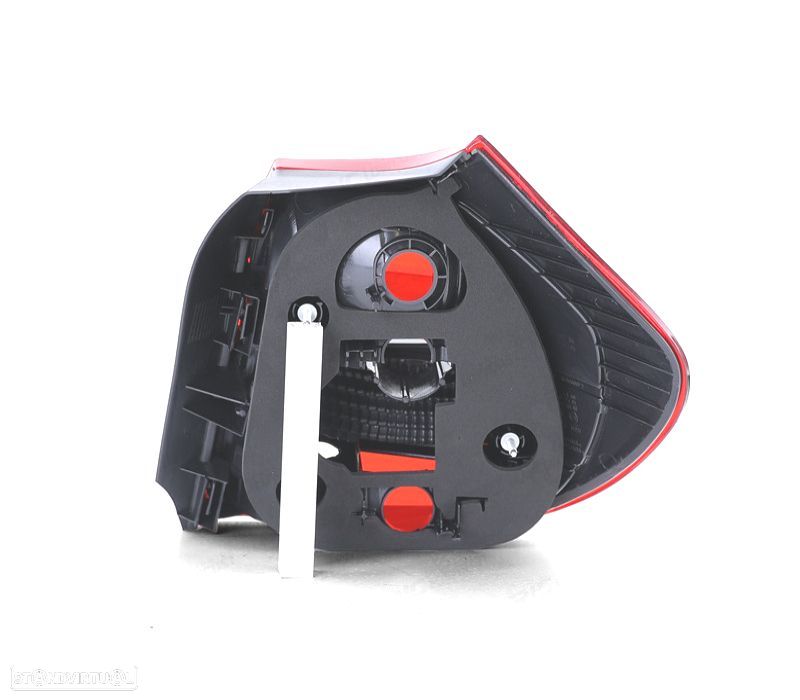 FAROLIM ESQ BMW E81 E87 LCI 07-11 VERMELHO FUMADO - 2