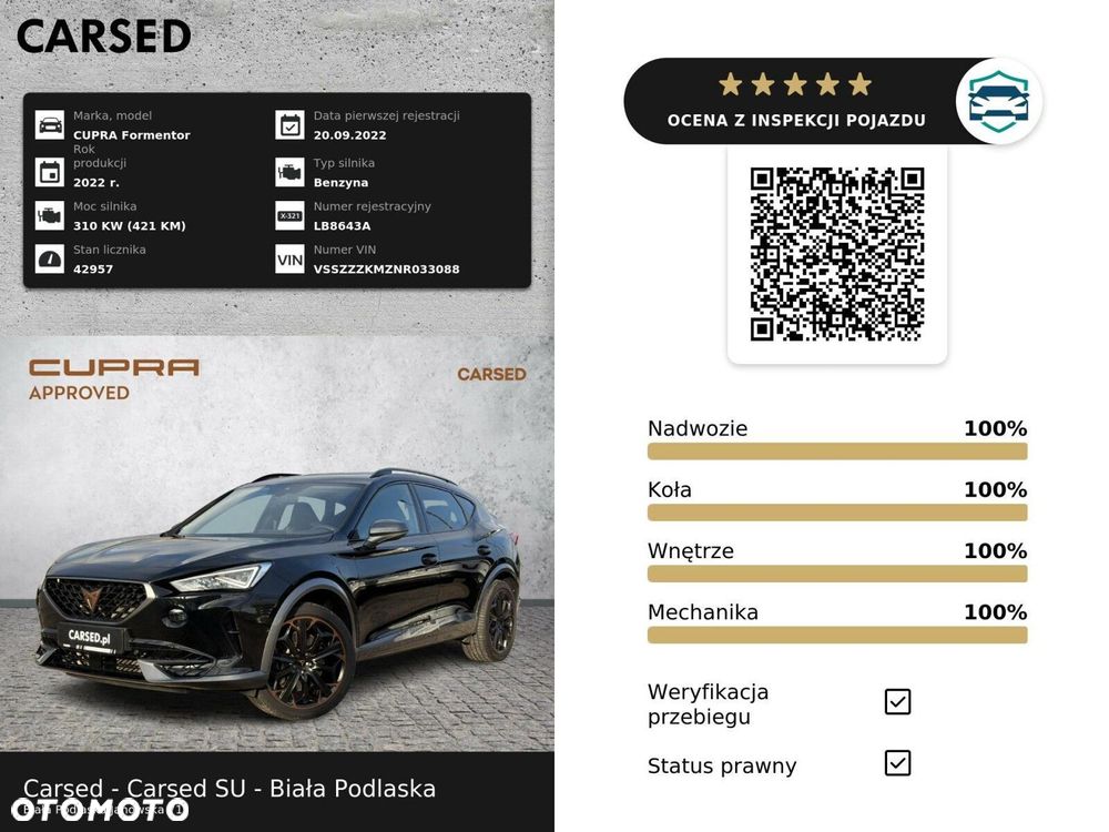 Cupra Formentor 2.0 TSI 4Drive VZ DSG - 6